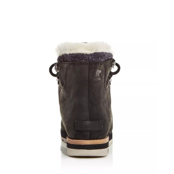 Sorel Sneakchic Alpine Holiday Shearling Waterproof Cold-Weather Boots, Size 7.5 - Picture 2 of 13